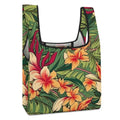 Vintage Floral Collapsible Shopping Bag white One size Foldable Shopping Bag Printed Offshore