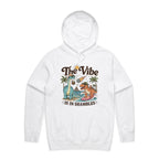 Dinosaurs The Vibe Is In Shambles Men's AS Colour Hoodie