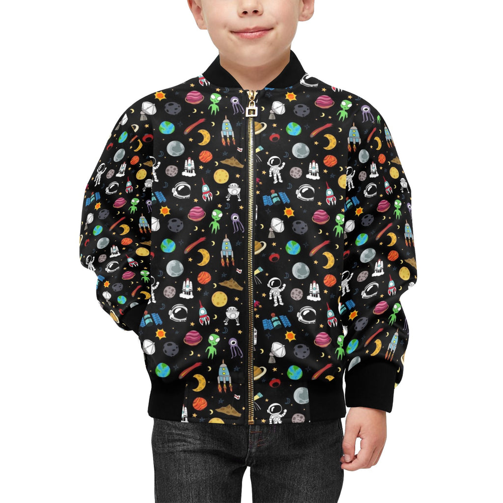 Fun Space Kids Bomber Jacket