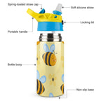 Busy Bees - Little Kids Water Bottle Little Kids Water Bottle Printed Offshore