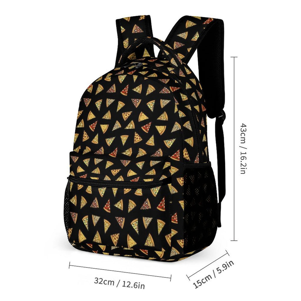 Pizza Slices Backpack, Lunch Bag & Pencil Case Set
