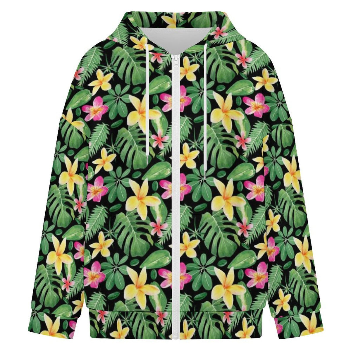 Frangipani Women's Full-Zip Hoodie