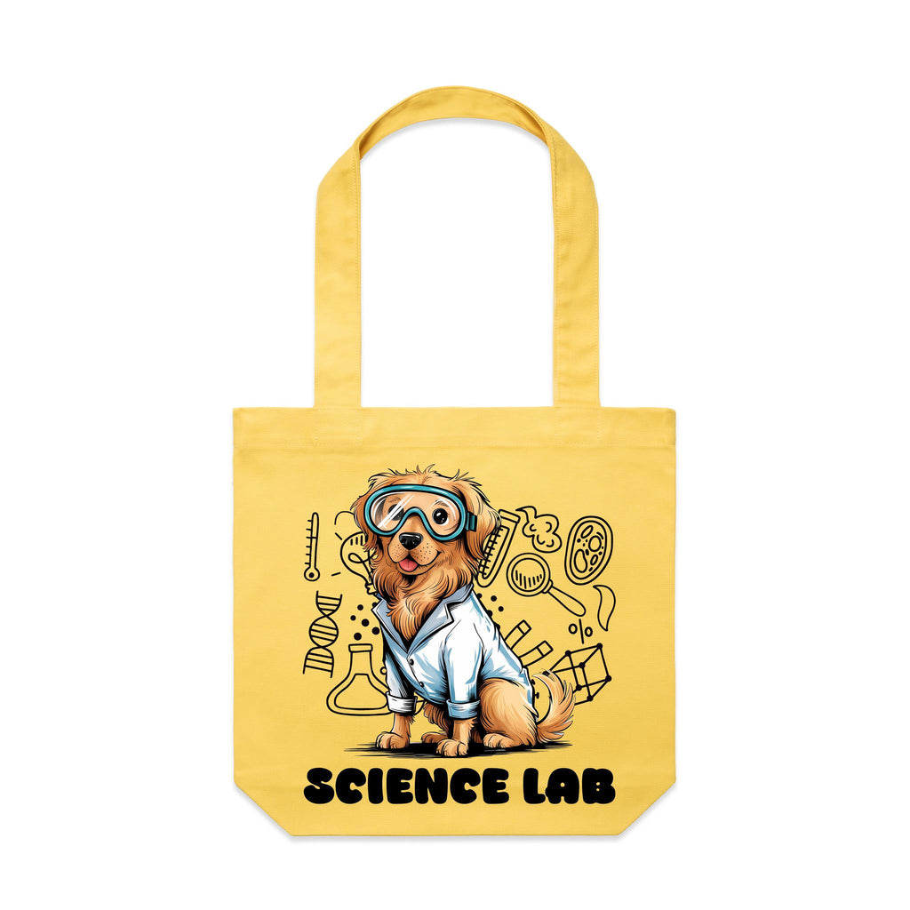Science Lab Canvas Tote Bag