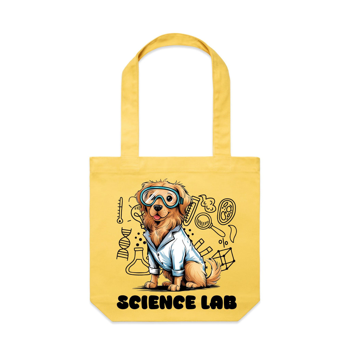 Science Lab Canvas Tote Bag