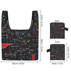 Colourful Maths Formulas -  Collapsible Shopping Bag