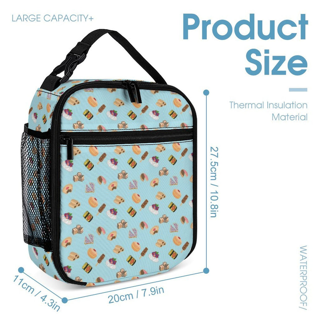 Classic Aussie Food Icons Backpack, Lunch Bag & Pencil Case Set