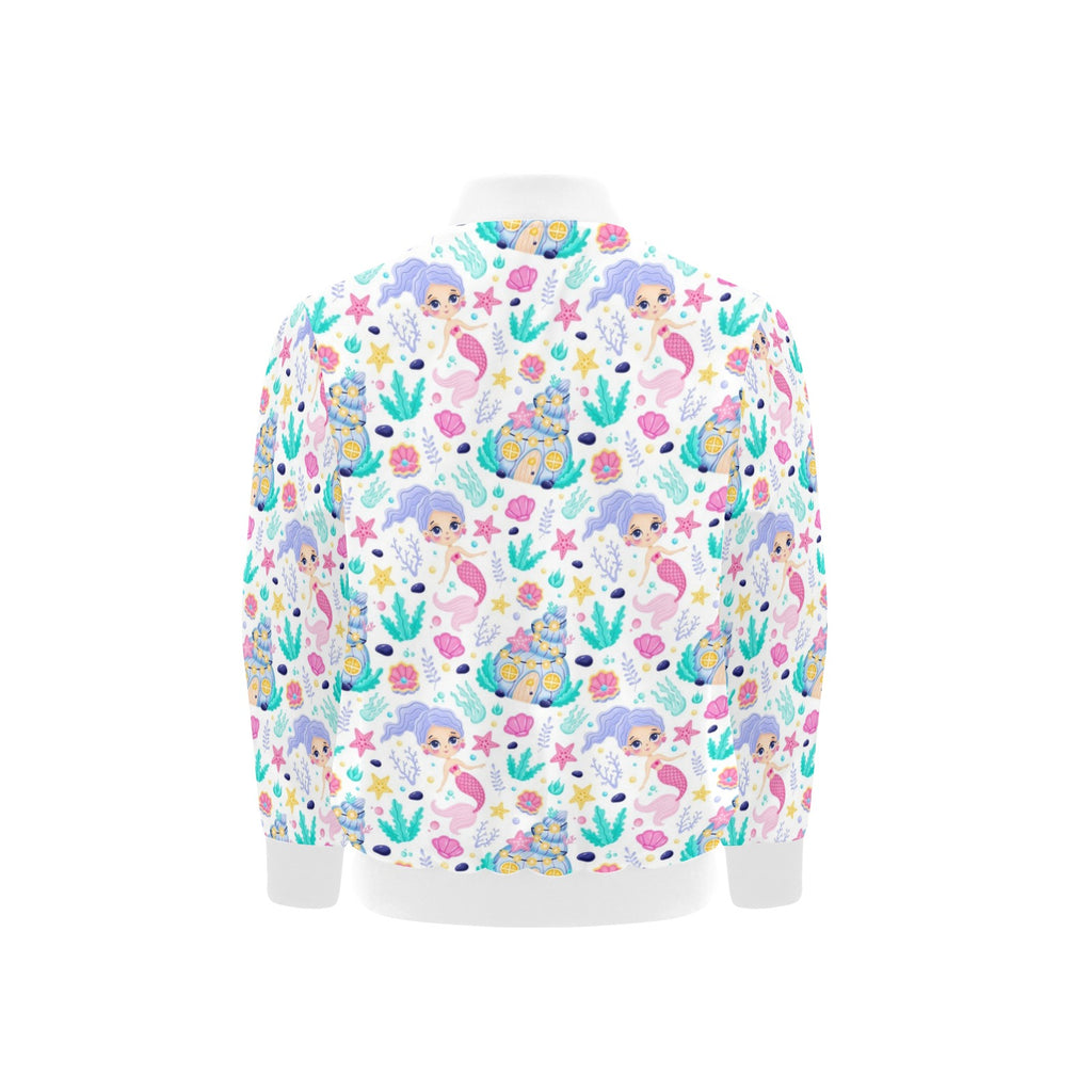 Mermaid World Kids Bomber Jacket