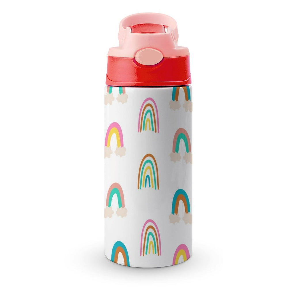 Rainbows - Little Kids Water Bottle pink 350ml Little Kids Water Bottle Printed Offshore