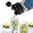 Waves - Insulated Water Bottle with Dual-Use Lid (18oz) Insulated Water Bottle with Dual-Use Lid (18oz) Printed Offshore Surf