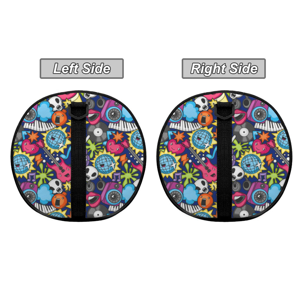 Sticker Music Duffle Bag Duffle Bag Printed Offshore