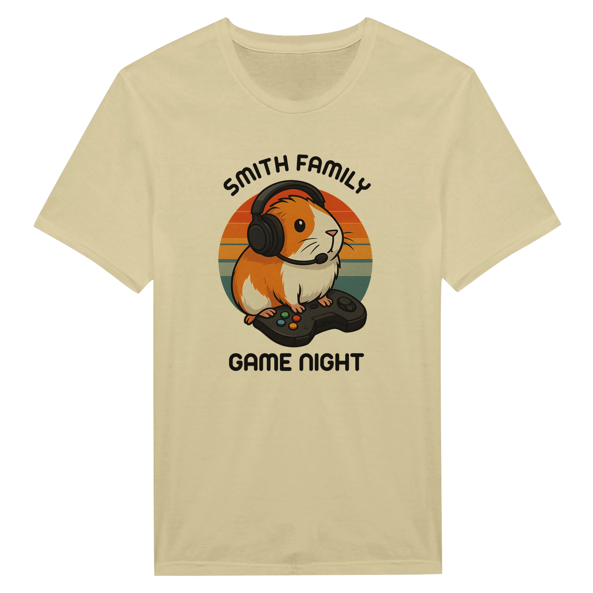 Family Game Night - Personalised T-shirt Personalised T-shirt customise Games Globally Fulfilled personalise