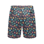 Video Game Men's Mid-Length Beach Shorts Men's Mid-Length Beach Shorts Games Printed Offshore Retro