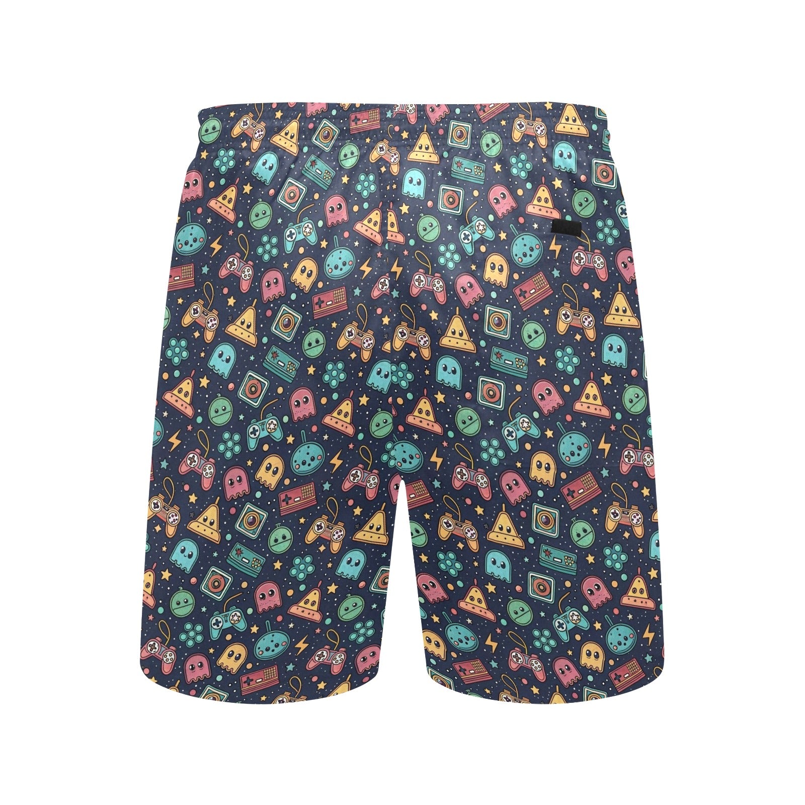 Video Game Men's Mid-Length Beach Shorts Men's Mid-Length Beach Shorts Games Printed Offshore Retro