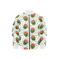 Watermelon Faces Kids Bomber Jacket XL Kids Bomber Jacket Food Printed Offshore