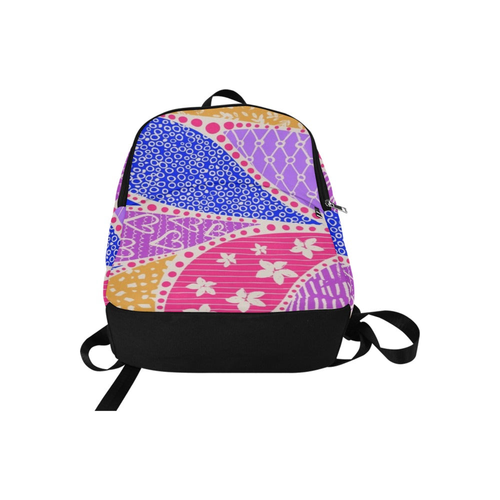 Pink Swirl Fabric Backpack Fabric Backpack Printed Offshore
