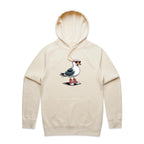 Seagull With Sunglasses And High Tops Men's AS Colour Hoodie