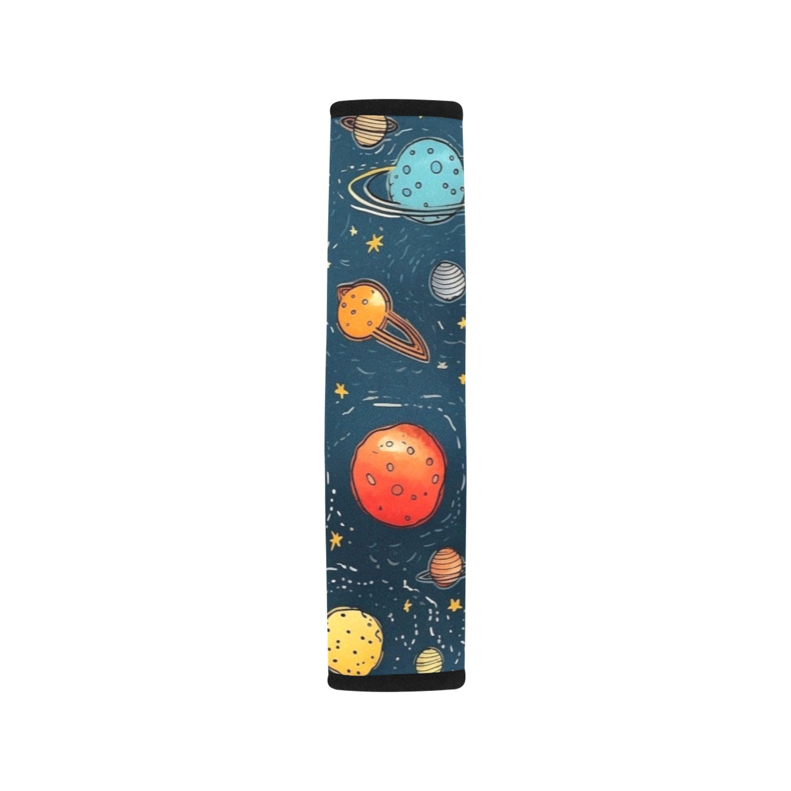 Galaxy Car Seat Belt Cover 7''x10'' (Pack of 2) Car Seat Belt Cover 7x10 (Pack of 2) Printed Offshore Space