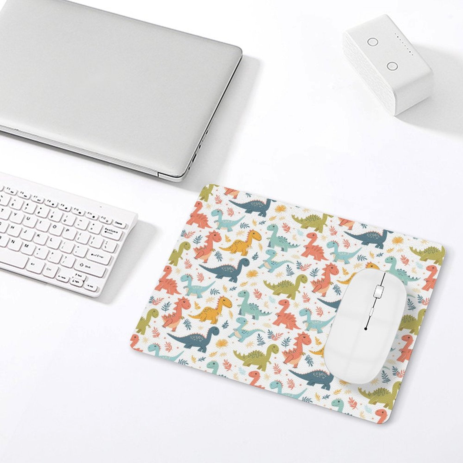 Cute Dinosaurs Leather Mouse Pad Leather Mouse Pad animal Printed Offshore