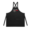 Atom, I'm The Bomb AS Colour Carrie Apron Black One Size Apron Printed In Australia Science