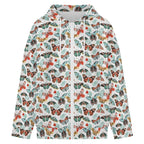 Pretty Moths And Butterflies Women's Full-Zip Hoodie