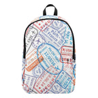 Travel Stamps - Fabric Backpack