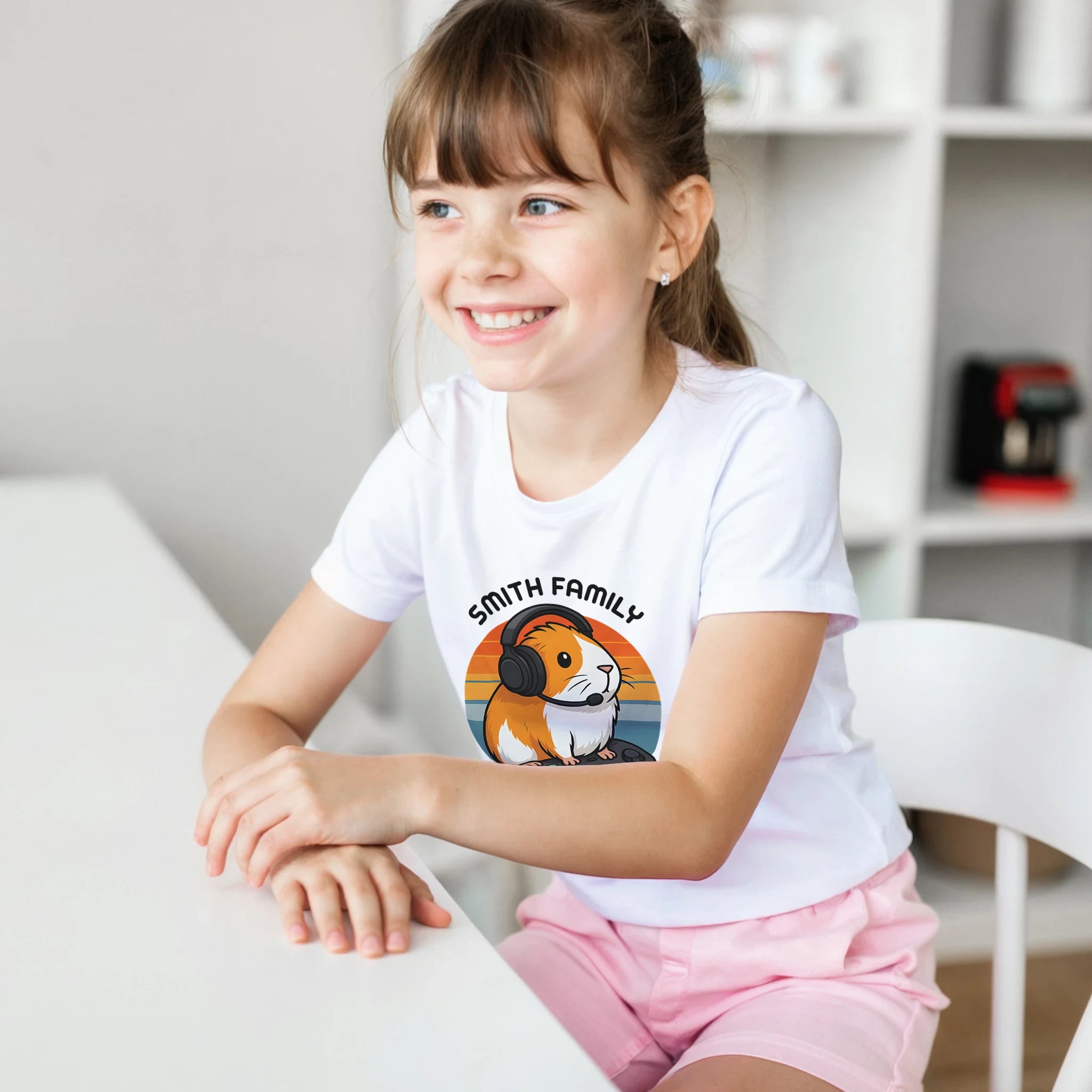 Family Game Night - Personalised Kids T-shirt Personalised Kids T-shirt