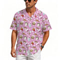 Fast Food Men's Crinkle Hawaiian Shirt