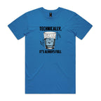 Glass Half Full Men's AS Colour T-shirt