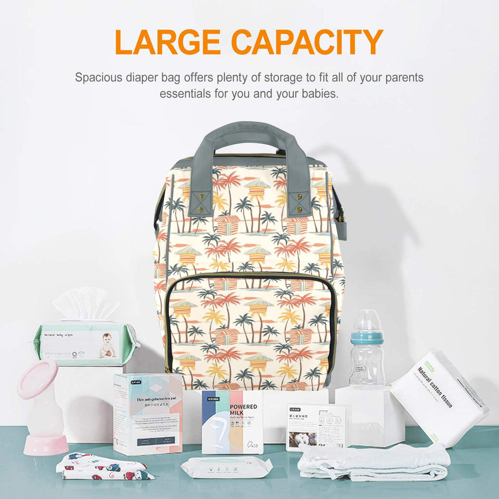 Beach Shack Multi-Function Backpack, Nappy / Diaper Bag Multi-function Backpack, Nappy / Diaper Bag Printed Offshore Surf