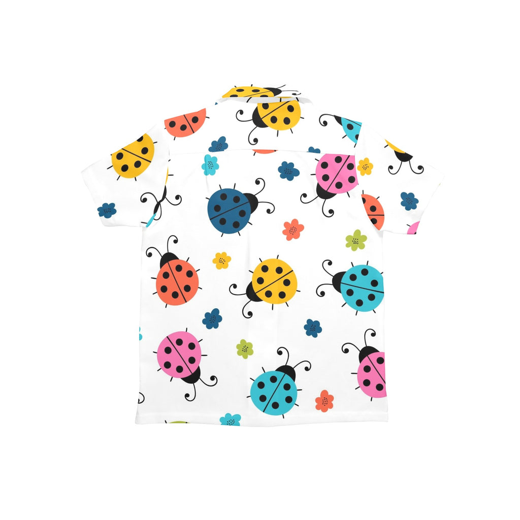 Ladybugs - Junior Kids Hawaiian Shirt