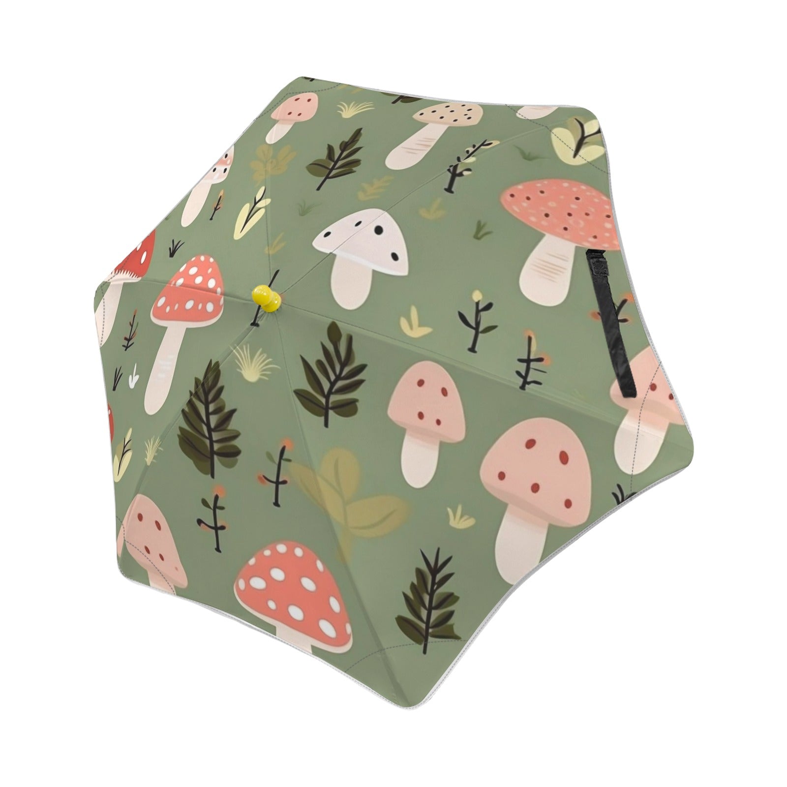 Toadstools Kids Safe Round Corner Umbrella One Size Kids Safe Round Corner Umbrella Printed Offshore