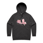 Explore More - Womens Hoodie Coal Womens Hoodie Printed In Australia