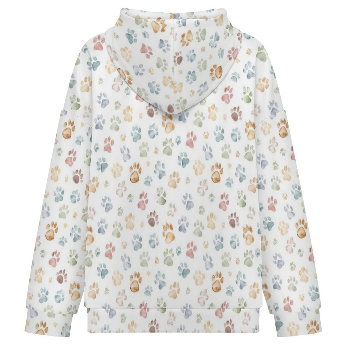 Paw Print Women's Full-Zip Hoodie