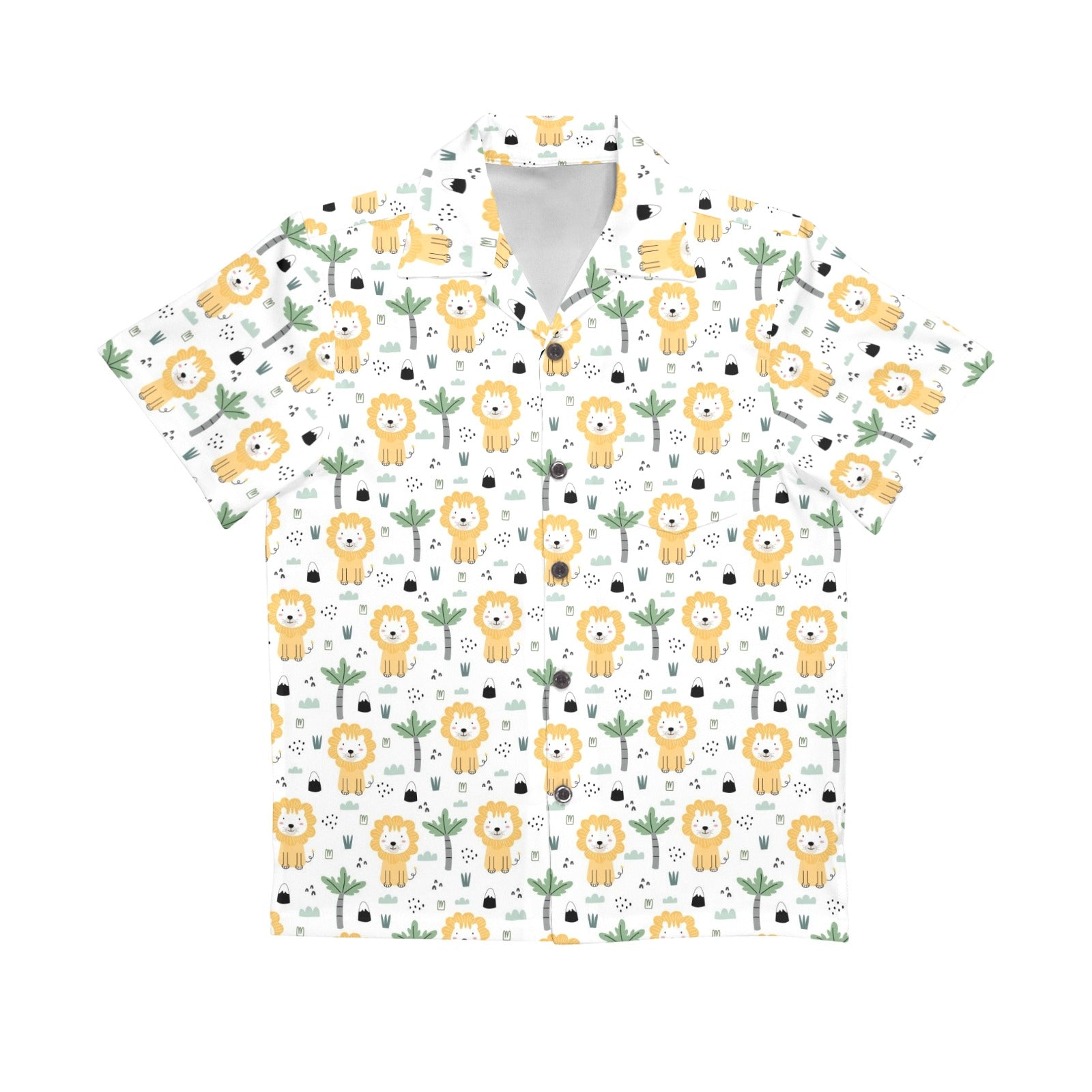Lions Senior Kids Hawaiian Shirt