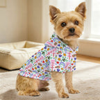 Rainbows And Butterflies Pet Hoodie (Small Size)