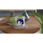 Personalised - If A Bear Toots In The Woods, Trumpet Player - White 11oz Ceramic Mug Personalised Mug animal customise Globally Fulfilled Music personalise