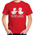 Goose Bumps Kids AS Colour T-Shirt Red Kids Youth T-shirt animal Printed In Australia