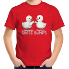 Goose Bumps - Kids Youth T-Shirt Red Kids Youth T-shirt animal Printed In Australia