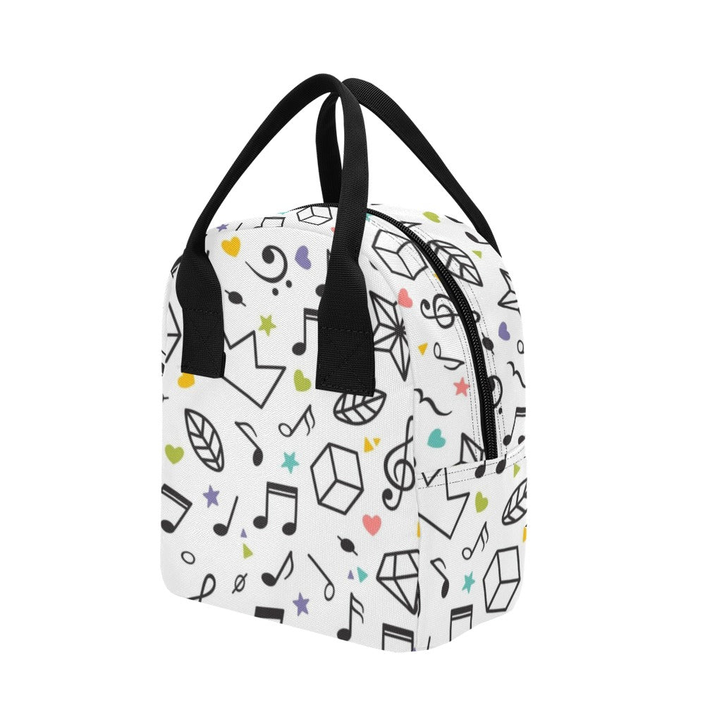 Music Time - Zipper Lunch Bag Zipper Lunch Bag Printed Offshore