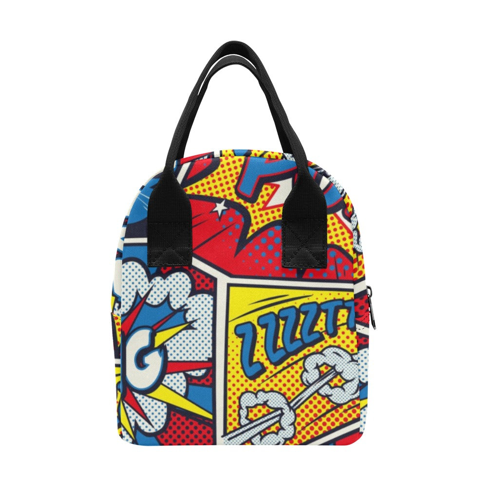 Comic Book - Zipper Lunch Bag Zipper Lunch Bag Printed Offshore