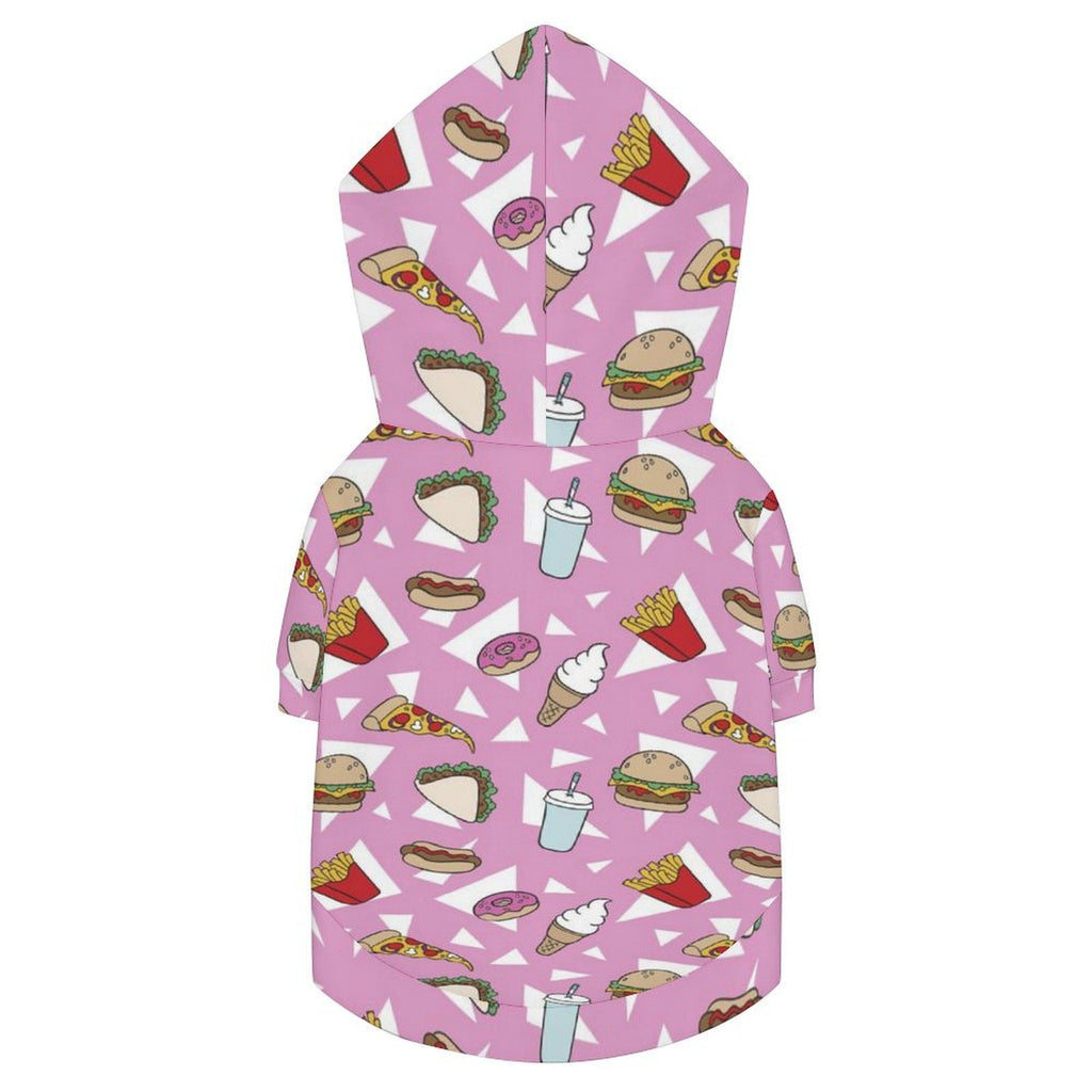Fast Food Pet Hoodie (Small Size)