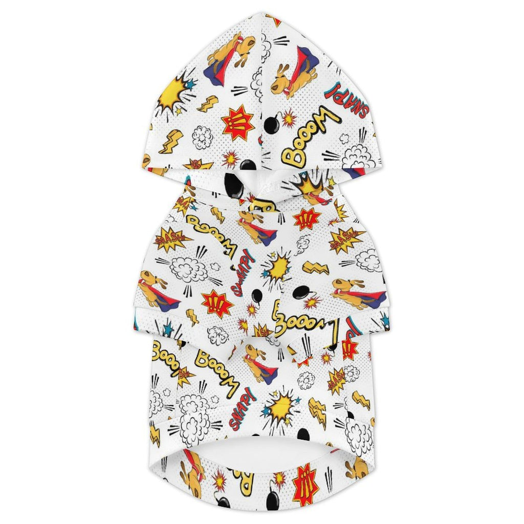 Super Dog Pet Hoodie (Large Size)