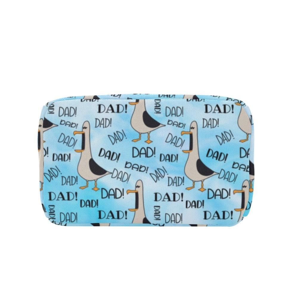 Dad Seagull - Zipper Lunch Bag Zipper Lunch Bag Printed Offshore