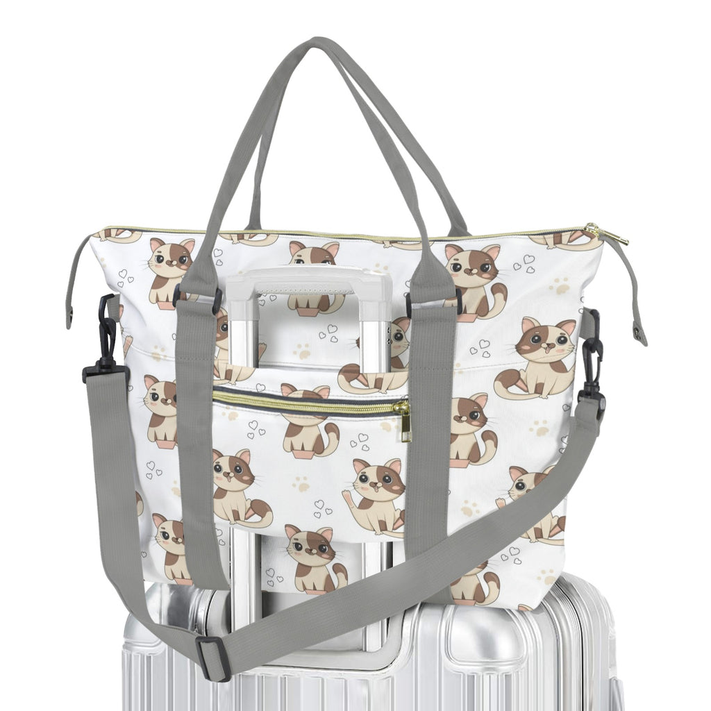Cheeky Cats Duffle Bag-Simple (Model 1715) One Size Duffle Bag-Simple (1715)