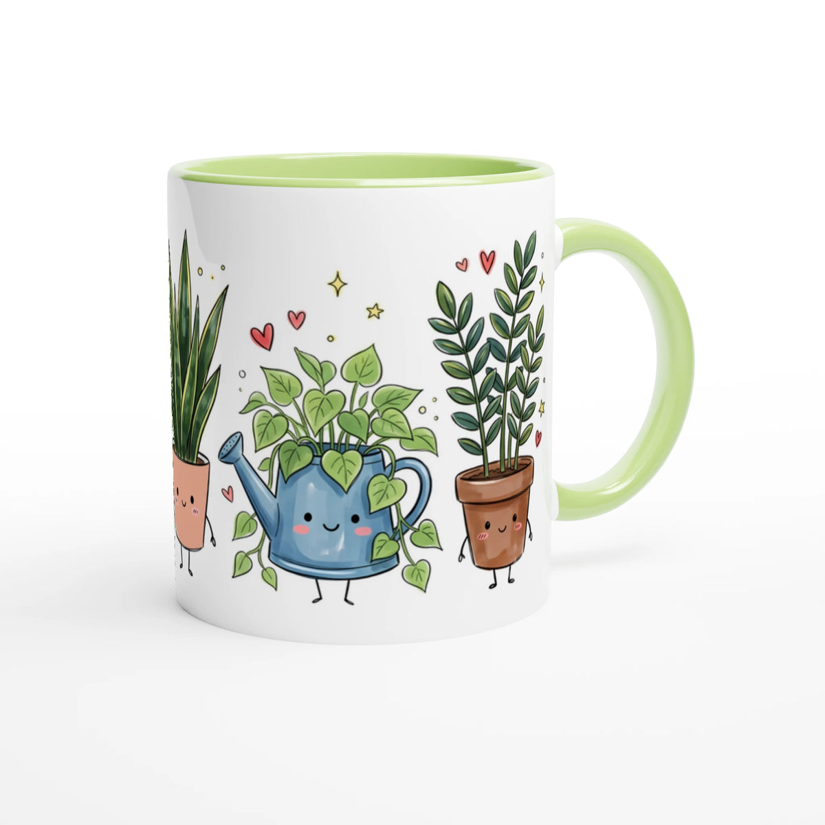 Plant Lover 11oz Ceramic Mug 11 oz Mug Globally Fulfilled Plants
