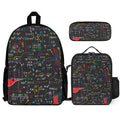 Equations In Colour Three Piece Backpack Set white One size Three Piece Backpack Set Printed Offshore