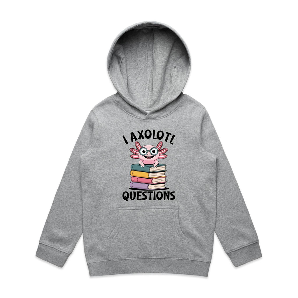 I Axolotl Questions, Books - Kids Hoodie