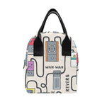 Guitar Pedals - Zipper Lunch Bag One Size Zipper Lunch Bag Printed Offshore