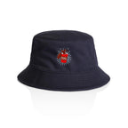 Christmas Coffee - Christmas AS Colour Bucket Hat Navy One Size Christmas Bucket Hat Christmas Printed In Australia