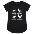 Bin Chicken Women's AS Colour Scoop Neck T-Shirt